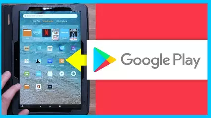 Google Play Store auf dem Fire Tablet installieren 2022 - So geht´s in 2 Minuten