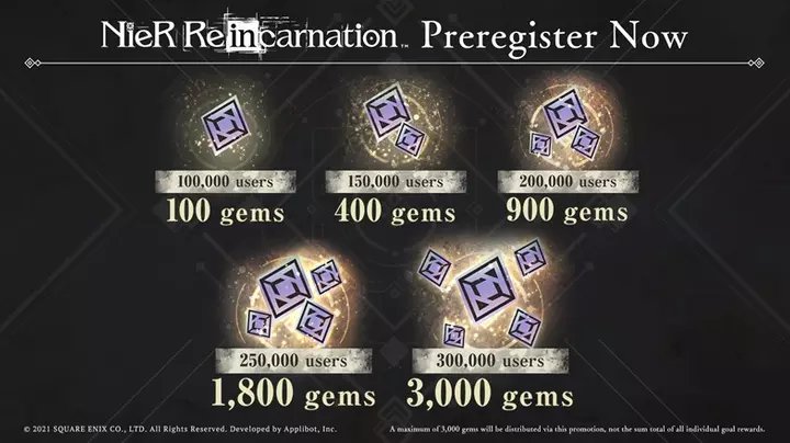 NieR Reincarnation Pre-Registration