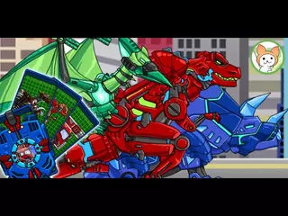 Transform Dino Robot - General Mobilization dinosaur game (변신! 다이노로봇 - 총 출동)
