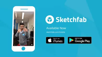 AR comes to Sketchfab on our updated iOS and Android Apps