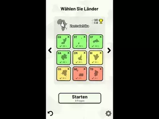 Countries of Africa Quiz (German)