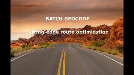 Multi Stop Route Planner