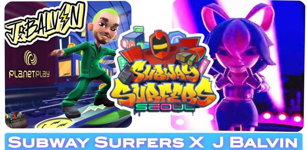 Subway Surfers colabora com J Balvin e PlanetPlay