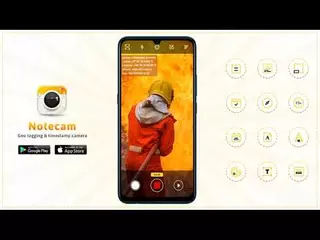 Know how Note cam lite with Geo tagging & timestamp camera will work?