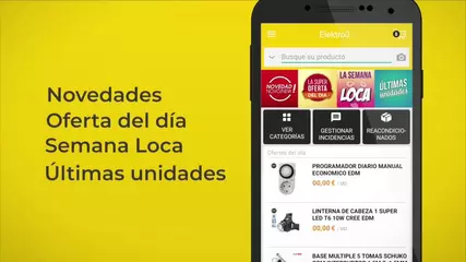 APP ELEKTRO3 STORE - ES