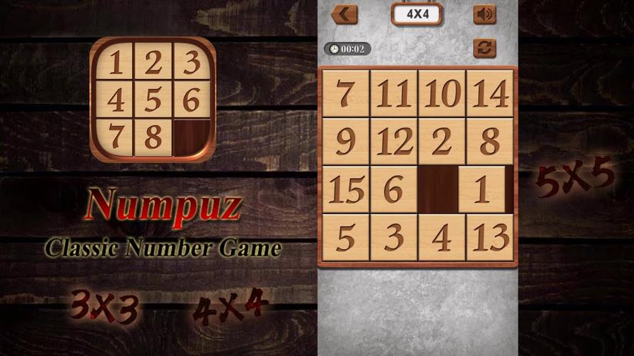 Numpuz: Classic Number Games, Num Riddle Puzzle