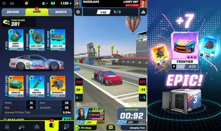 NASCAR Manager, pre-registro de NASCAR Manager, NASCAR Manager Android, NASCAR Manager iOS, registro previo de NASCAR Manager