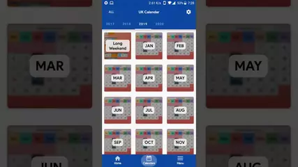 UK Calendar Android App v2.3.1