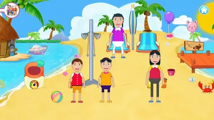 Mini Town Beach Game Android || New Game For Android & iOS