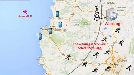 Earthquake Network app