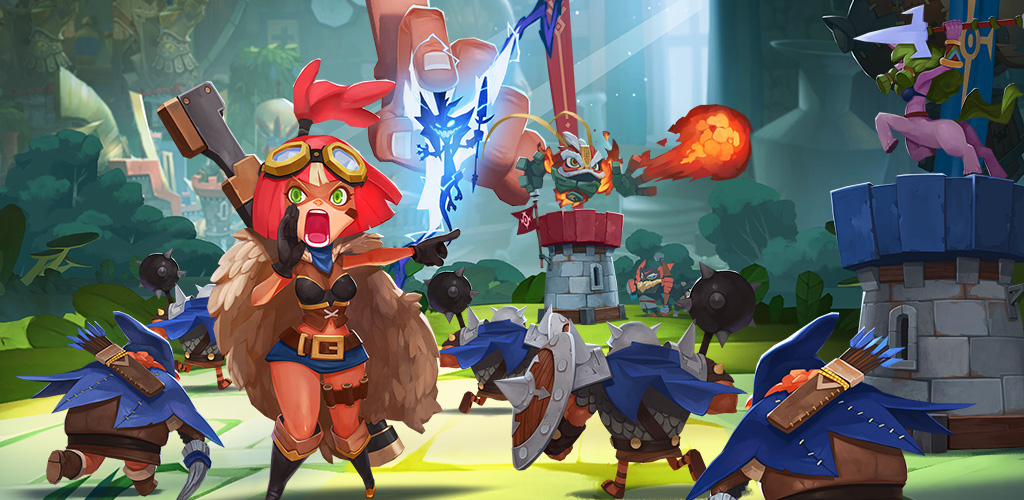 Nano Legends Review - Another Tower Rush Strategy Game