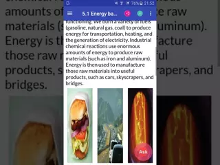 Chemistry Textbook Android Application