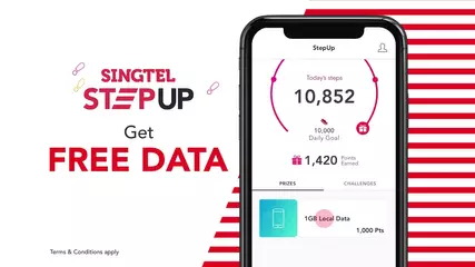Free data, greater convenience and so much more with My Singtel app!