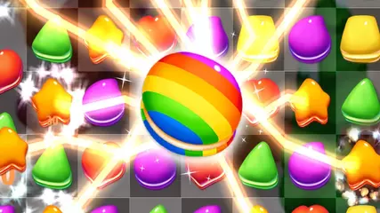 Cookie & Macaron Pop : Sweet Match3 Puzzle