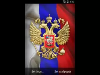 3D Герб и Флаг России Живые Обои v2.31