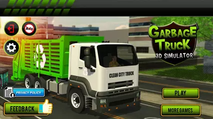 Garbage Truck 2021: Trash Cleaner Driving Games HD Android Gameplay