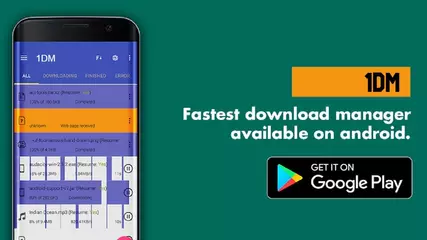 How to use 1DM/1DM+ to download files on Android