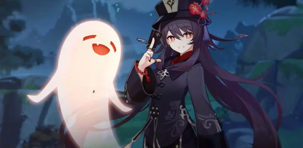 「原神」胡桃ちゃんのデスクトップ用とスマホ用壁纸まとめ