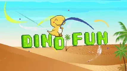 Dino Fun - Fun Pixel Coloring Book