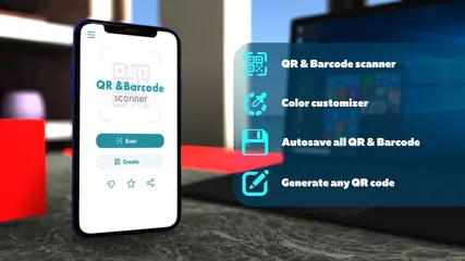 QR & Barcode scanner & generator