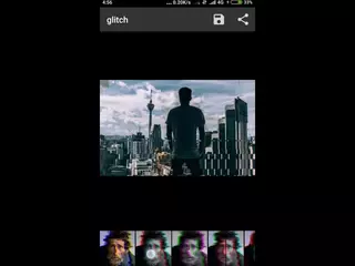 Image to Glitch GIF Android App - Demo Video