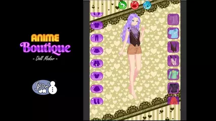 [Dressup Game] Anime Boutique: Doll Maker