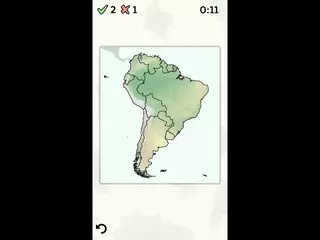 Countries of South America Quiz (English)