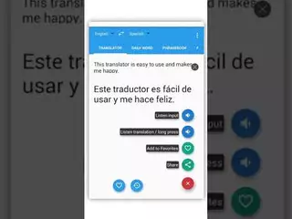 Learn with talking translator