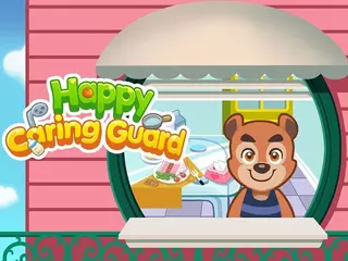 Happy Caring Guard丨Safe Education丨Uncle Bear Kids Game丨@Biemore