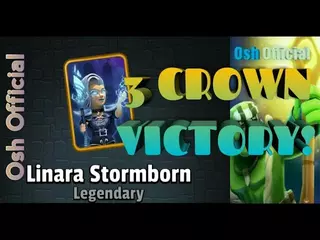 CLASH OF WIZARDS LINARA THREE CROWN VICTORY!!