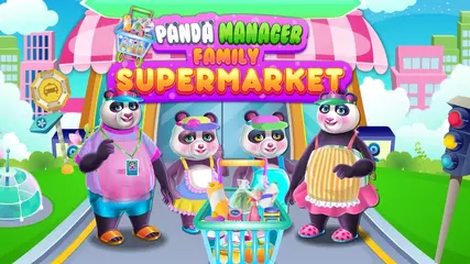 Panda Supermarket Kids Game