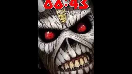 Short promo video for Iron Maiden Clock Widget and Themes app
