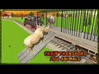 Transport Train: Zoo Animals