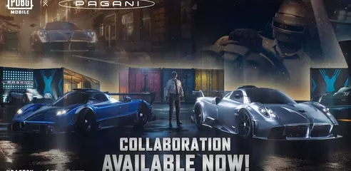 PUBG MOBILE arbeitet mit Pagani zusammen und bringt zwei Fahrzeuge ins Spiel