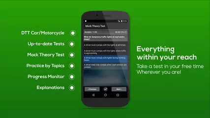 Driver Theory Test Ireland DTT. Irish Driving Test App