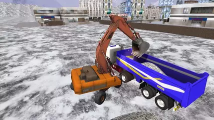Snow Blower City Construction Simulator