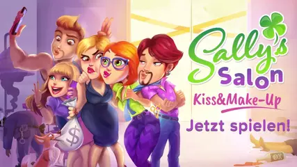 Sally's Salon - Kiss & Make-up Official Trailer de-DE