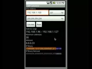 CIDR Calculator Demo
