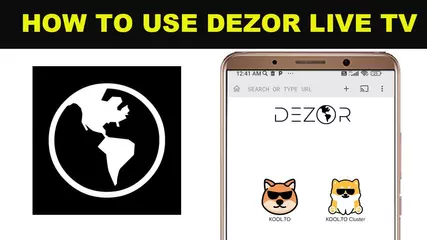 How To Use Dezor App Browser Live TV