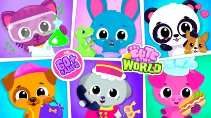Cute & Tiny World - Where Kids Play & Learn! Mobile Games for Toddlers