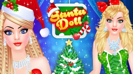 Santa Doll - Christmas Salon