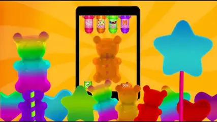 Make Giant Gummy Candy with iMake Giant Gummies by Cubic Frog® Apps!