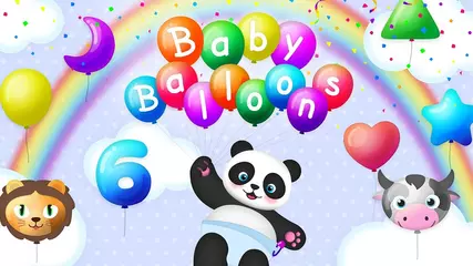 🎈 Baby Balloons 🎈 Educational Game for children