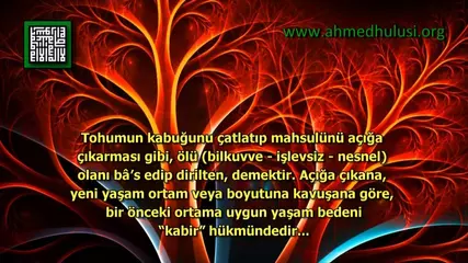 AHMED HULUSİ - ALLÂH ESMÂ'SINDAKİ MUAZZAM, MUHTEŞEM ve MÜKEMMEL ÖZELLİKLER