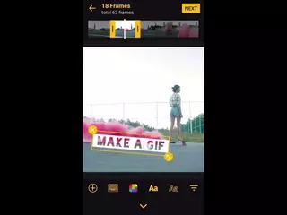 How to make a gif easy on Android - ImgPlay app