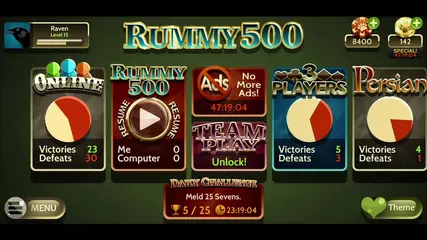 Rummy 500 Multiplayer