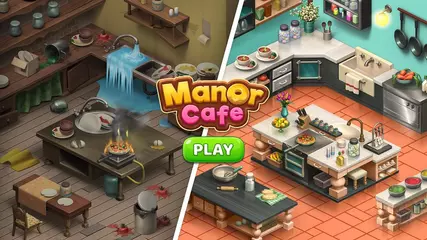 Manor Cafe - Match 3 and Decoration Game