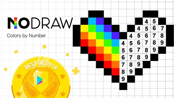 How to Complete a Pixel Dabbing Unicorn in 30 Sec | No.Draw | Color by number| Art Games
