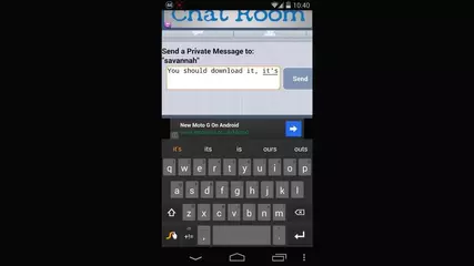 Chat room free