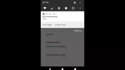 finalizador de llamadas